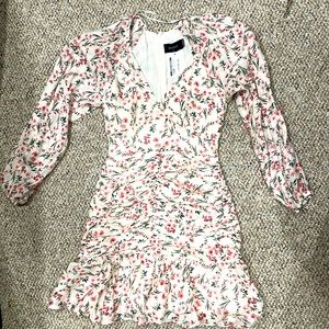 Ivory Floral Dress